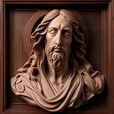 3D model st jesus (STL)